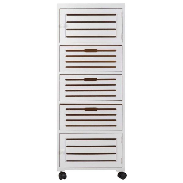 Brambly Cottage Moreau 5 Drawer 40Cm W Chest Of Drawers Wayfair.co.uk